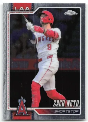 Zach Neto 2026 Topps Chrome Los Angeles Angels