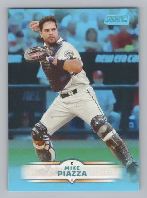 Mike Piazza 2025 Stadium Club Light Blue Foil New York Mets