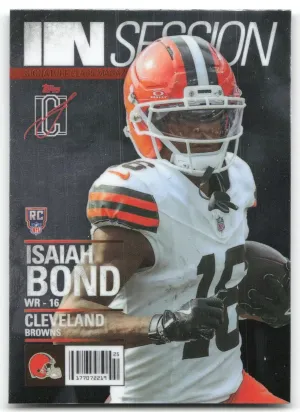 Isaiah Bond RC 2025 Topps Signature Class In Session Cleveland Browns