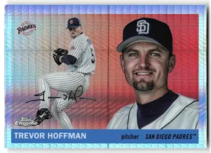 Trevor Hoffman 2025 Topps Chrome Platinum Prism Refractors San Diego Padres