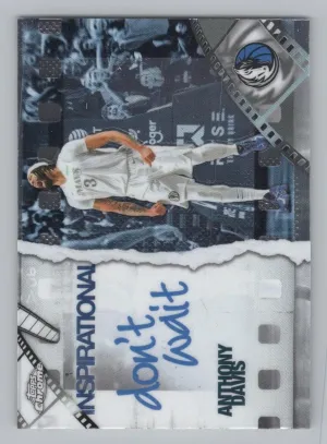 Anthony Davis 2025-26 Topps Chrome Inspirational Dallas Mavericks
