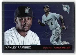 Hanley Ramirez 2025 Topps Chrome Platinum Florida Marlins