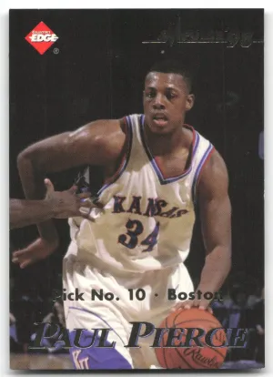 Paul Pierce 1998 Collector's Edge Impulse Thick Celtics