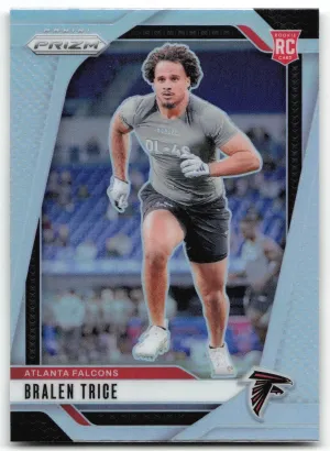 Bralen Trice RC 2024 Panini Prizm Silver Falcons
