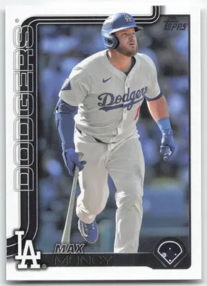 Max Muncy 2025 Topps Los Angeles Dodgers