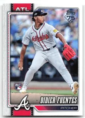 Didier Fuentes Rookie 2026 Topps Atlanta Braves