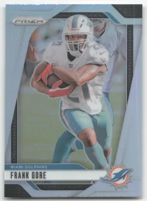 Frank Gore 2024 Panini Prizm Silver Miami Dolphins