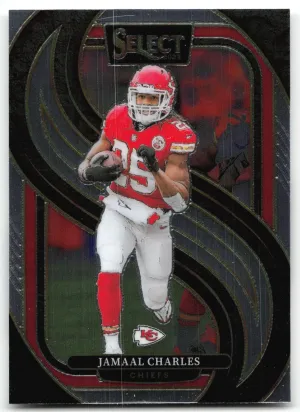 Jamaal Charles 2024 Panini Select Kansas City Chiefs