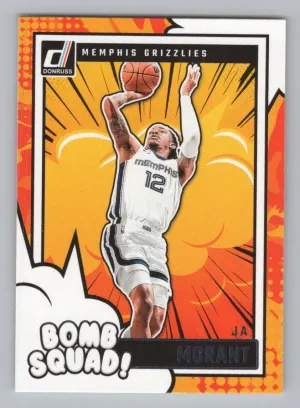 Ja Morant 2024-25 Donruss Bomb Squad Memphis Grizzlies