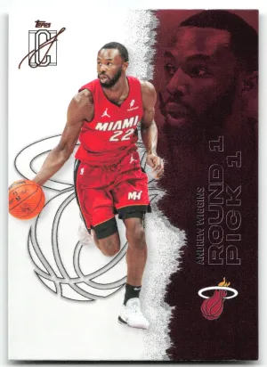 Andrew Wiggins 2025-26 Topps Signature Class Miami Heat