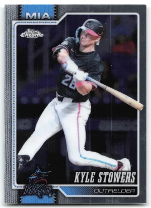 Kyle Stowers 2026 Topps Chrome Miami Marlins