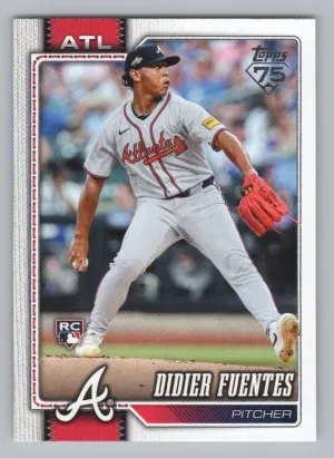 Didier Fuentes Rookie 2026 Topps Atlanta Braves