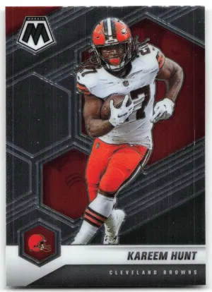Kareem Hunt 2021 Panini Mosaic Browns