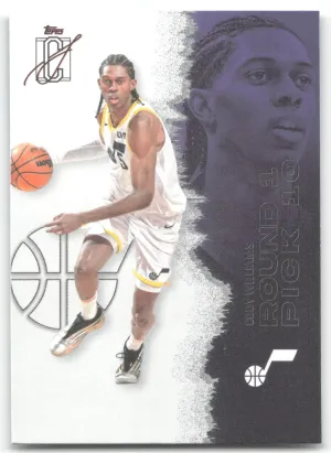 Cody Williams 2025-26 Topps Signature Class Utah Jazz
