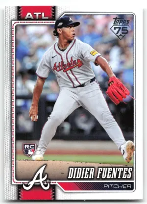 Didier Fuentes Rookie 2026 Topps Atlanta Braves