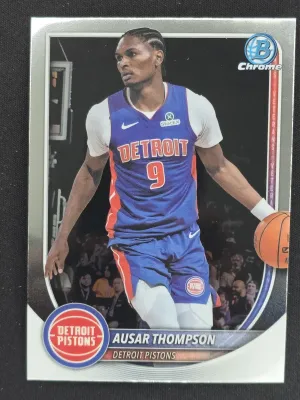 Ausar Thompson 2025-26 Bowman Chrome Detroit Pistons