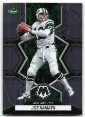 Joe Namath 2022 Panini Mosaic New York Jets