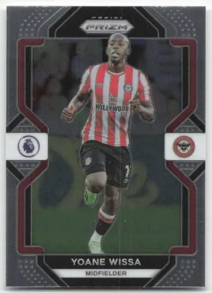 Yoane Wissa 2022-23 Panini Prizm Premier League Brentford