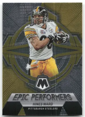 Hines Ward 2023 Panini Mosaic Epic Performers Pittsburgh Steelers