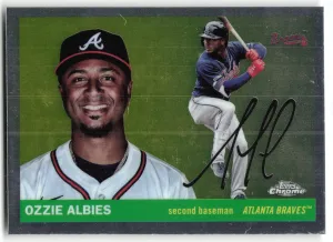 Ozzie Albies 2025 Topps Chrome Platinum Atlanta Braves