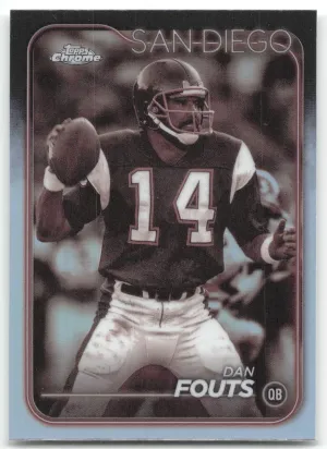 Dan Fouts 2024 Topps Chrome Sepia Refractor San Diego Chargers