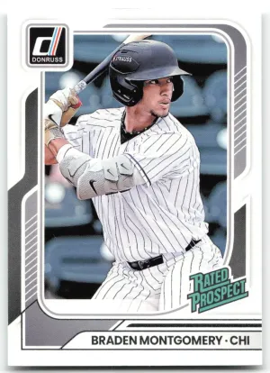 Braden Montgomery 2026 Donruss Chicago White Sox