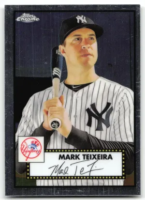 Mark Teixeira 2021 Topps Chrome Platinum Anniversary New York Yankees
