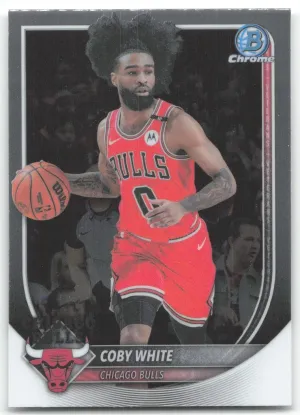 Coby White 2025-26 Bowman Chrome Chicago Bulls
