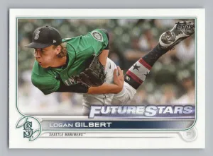 Logan Gilbert 2022 Topps 582 Montgomery Seattle Mariners