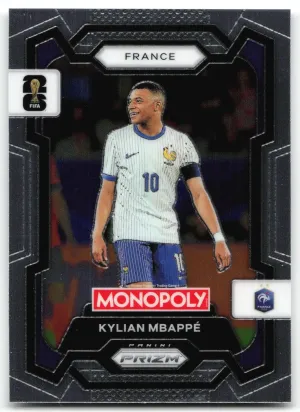 Kylian Mbappé 2026 Panini Prizm Monopoly FIFA World Cup France