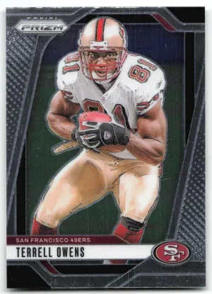 Terrell Owens 2024 Panini Prizm San Francisco 49ers