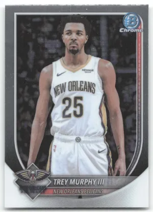 Trey Murphy III 2025-26 Bowman Chrome New Orleans Pelicans