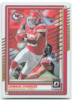 Jamaal Charles 2025 Donruss Optic Kansas City Chiefs