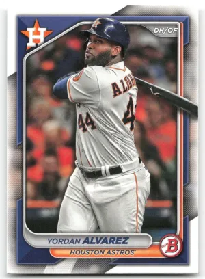 Yordan Alvarez 2024 Bowman Houston Astros
