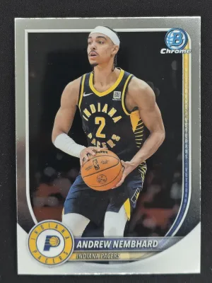 Andrew Nembhard 2025-26 Bowman Chrome Indiana Pacers