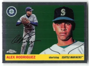 Alex Rodriguez 2025 Topps Chrome Platinum Seattle Mariners