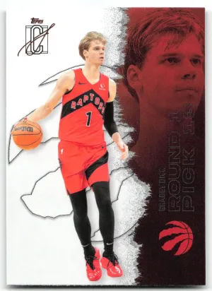 Gradey Dick 2025-26 Topps Signature Class Toronto Raptors