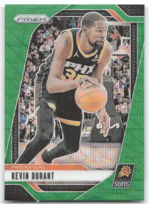 Kevin Durant 2024-25 Panini Prizm Prizms Green Wave Suns
