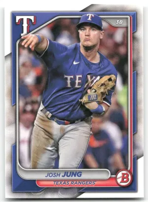 Josh Jung 2024 Bowman Texas Rangers