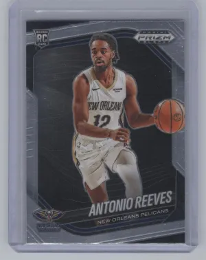 Antonio Reeves Rookie 2024-25 Panini Prizm Black New Orleans Pelicans