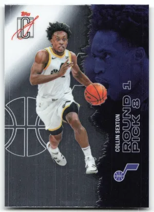 Collin Sexton 2025-26 Topps Signature Class Chrome Utah Jazz