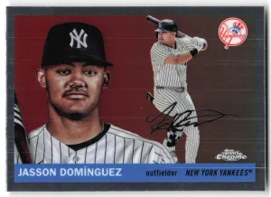 Jasson Domínguez 2025 Topps Chrome Platinum New York Yankees