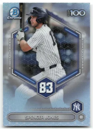 Spencer Jones 2026 Bowman Bowman Scouts' Top 100 Yankees