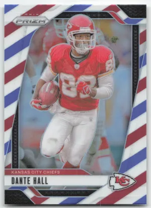 Dante Hall 2024 Panini Prizm Red White and Blue Kansas City Chiefs