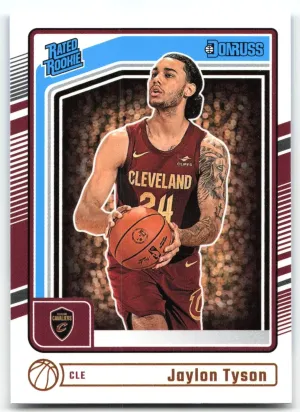 Jaylon Tyson RC 2024-25 Donruss Cleveland Cavaliers