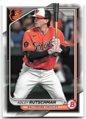 Adley Rutschman 2024 Bowman Baltimore Orioles
