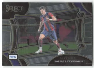 Robert Lewandowski 2023-24 Panini Select Field Level FIFA FC Barcelona