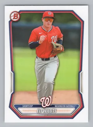 Eli Willits 2026 Bowman Prospects Washington Nationals
