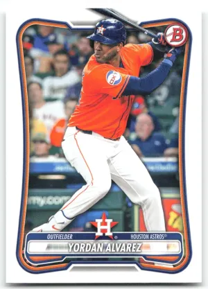 Yordan Alvarez 2026 Bowman Houston Astros
