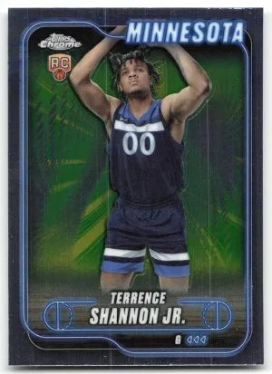 Terrence Shannon Jr. RC 2024-25 Topps Chrome Minnesota Timberwolves